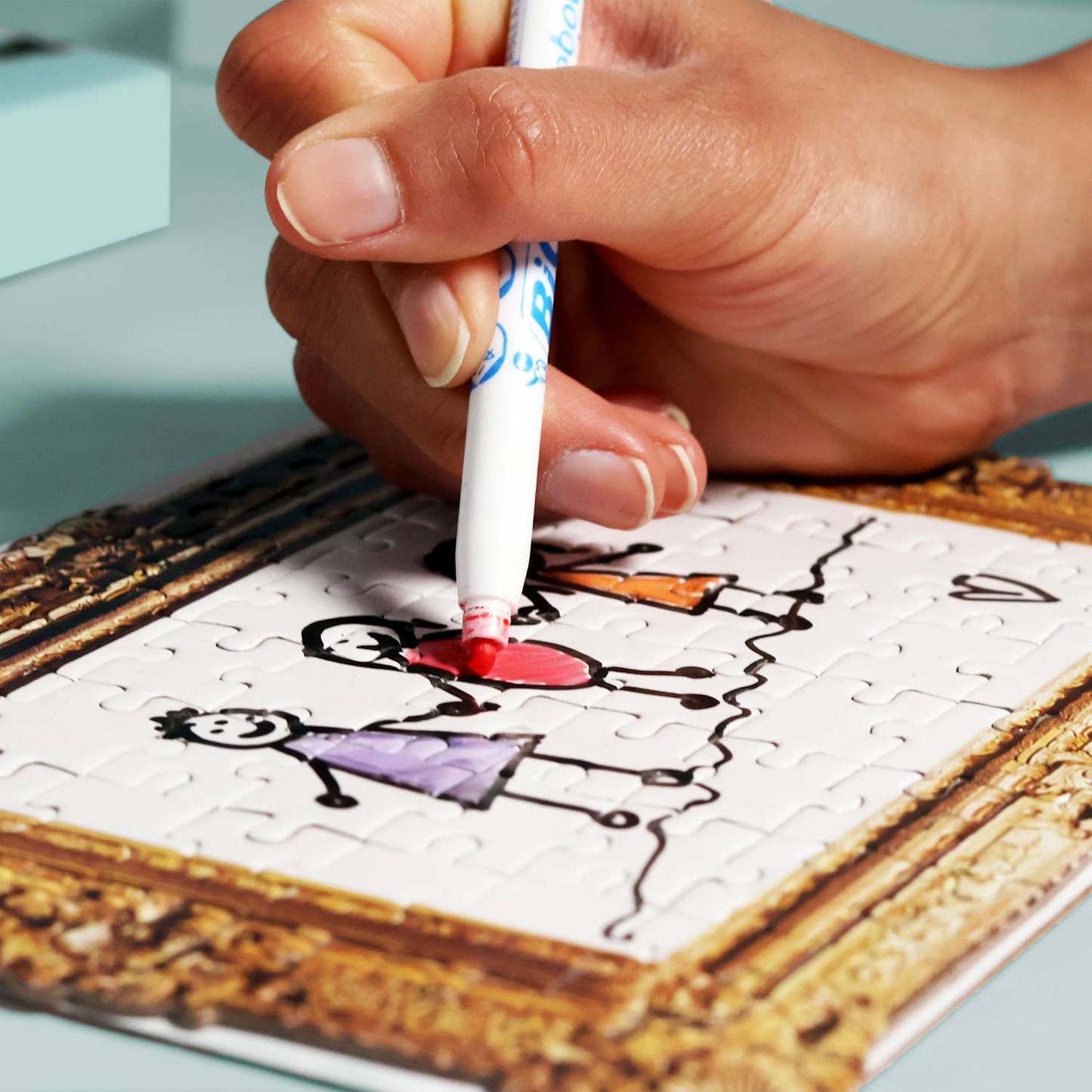 Framed Drawing Jigsaw Puzzle | Personalized Gift