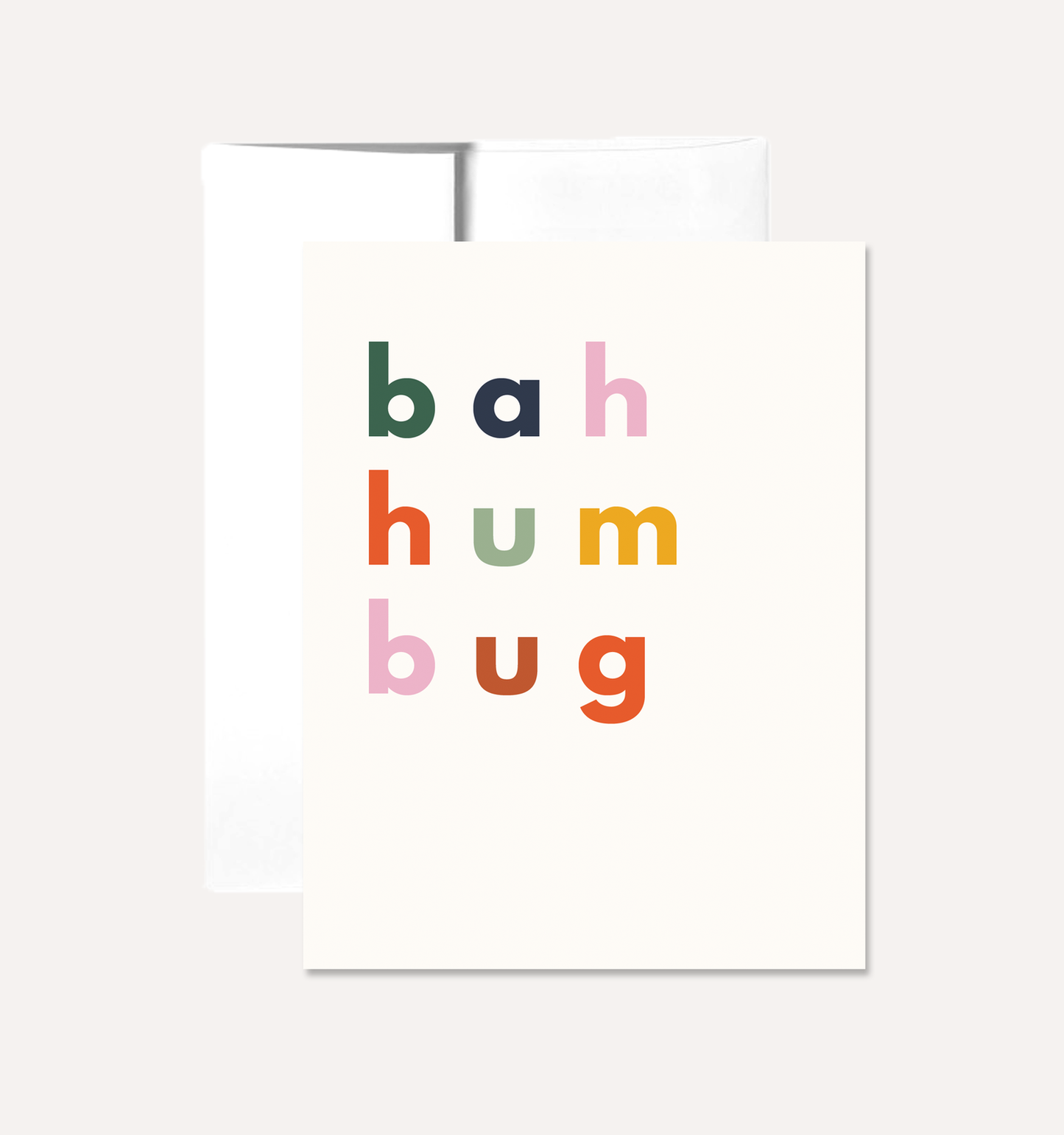 Bah Humbug Card