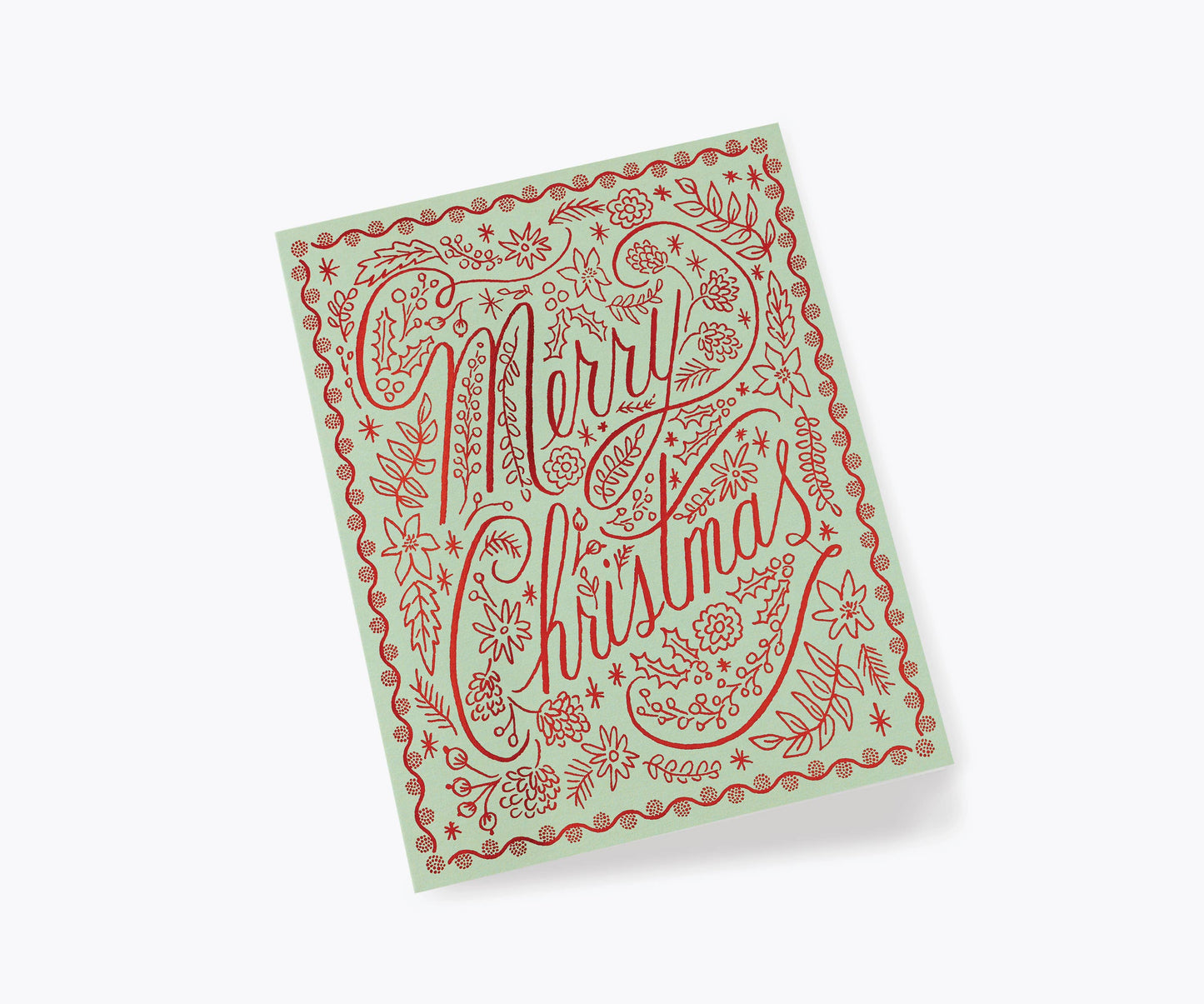 Boxed Set of Crimson Christmas Cards