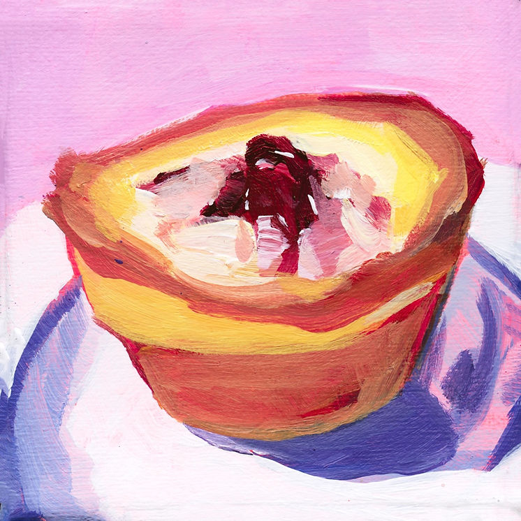 Cherry Cream Cheese Mini Butter Cake Mini Print