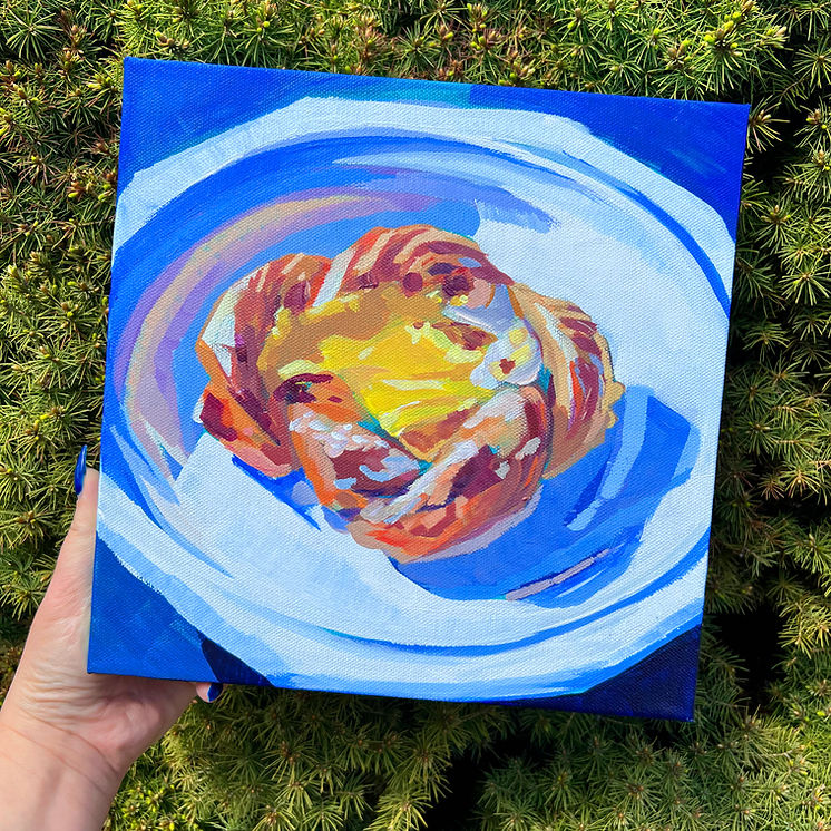 Lemon Danish Mini Print