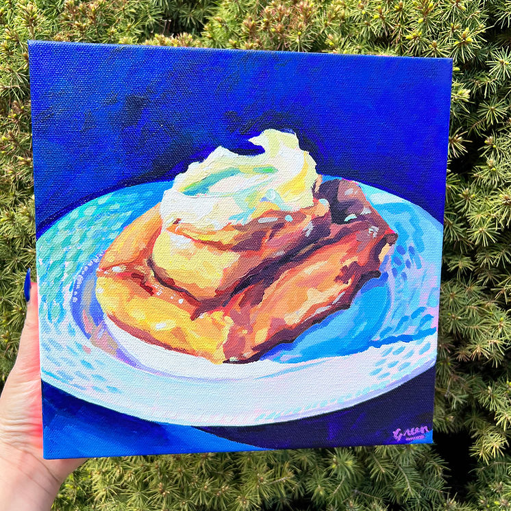 Cinnamon Roll Mini Print