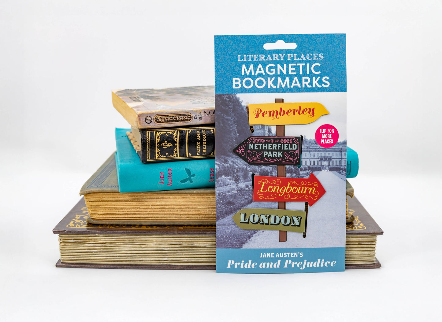 Jane Austen Pride and Prejudice Magnetic Bookmark Set