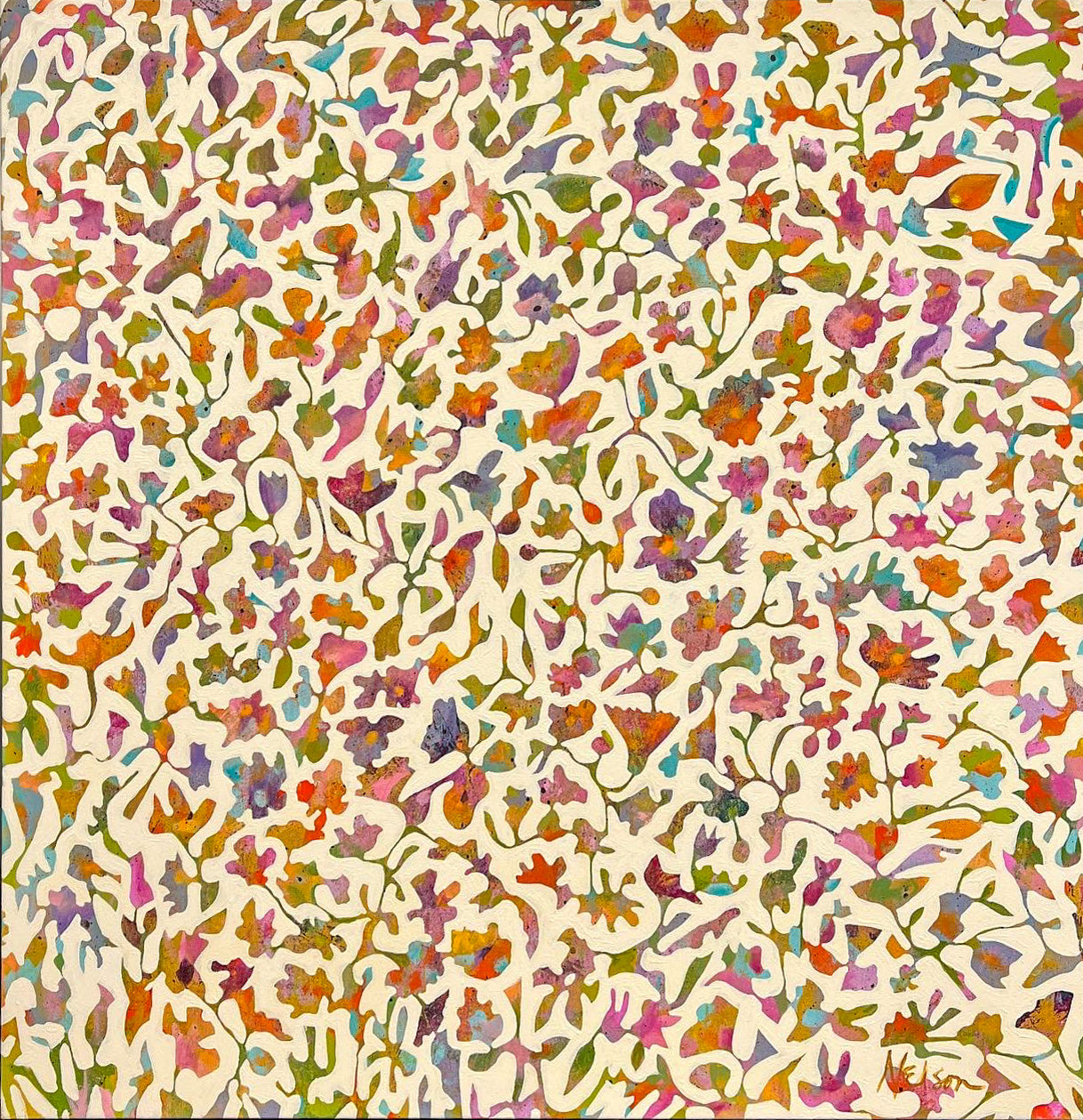 Fall Potpourri Art Print by Janet Nelson