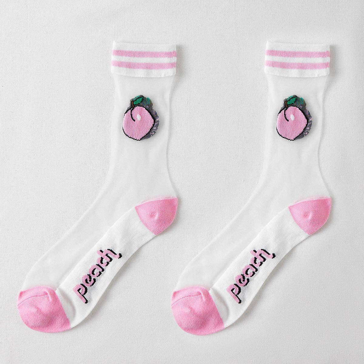 Rufia - Floral Pattern Summer Socks
