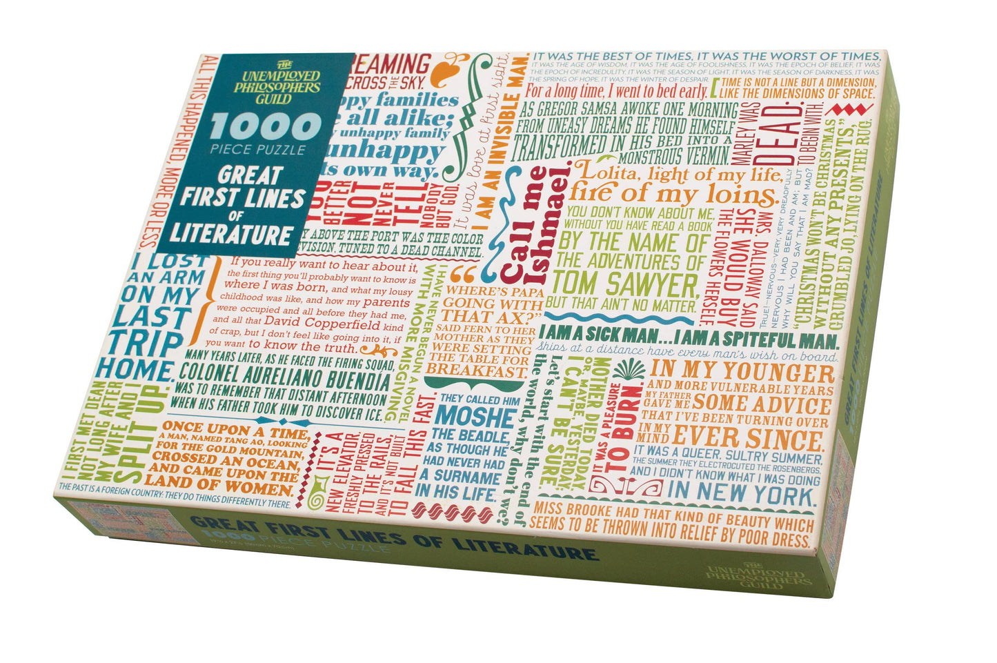 First Lines of Literature Puzzle