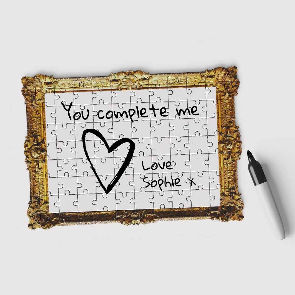 Framed Drawing Jigsaw Puzzle | Personalized Gift