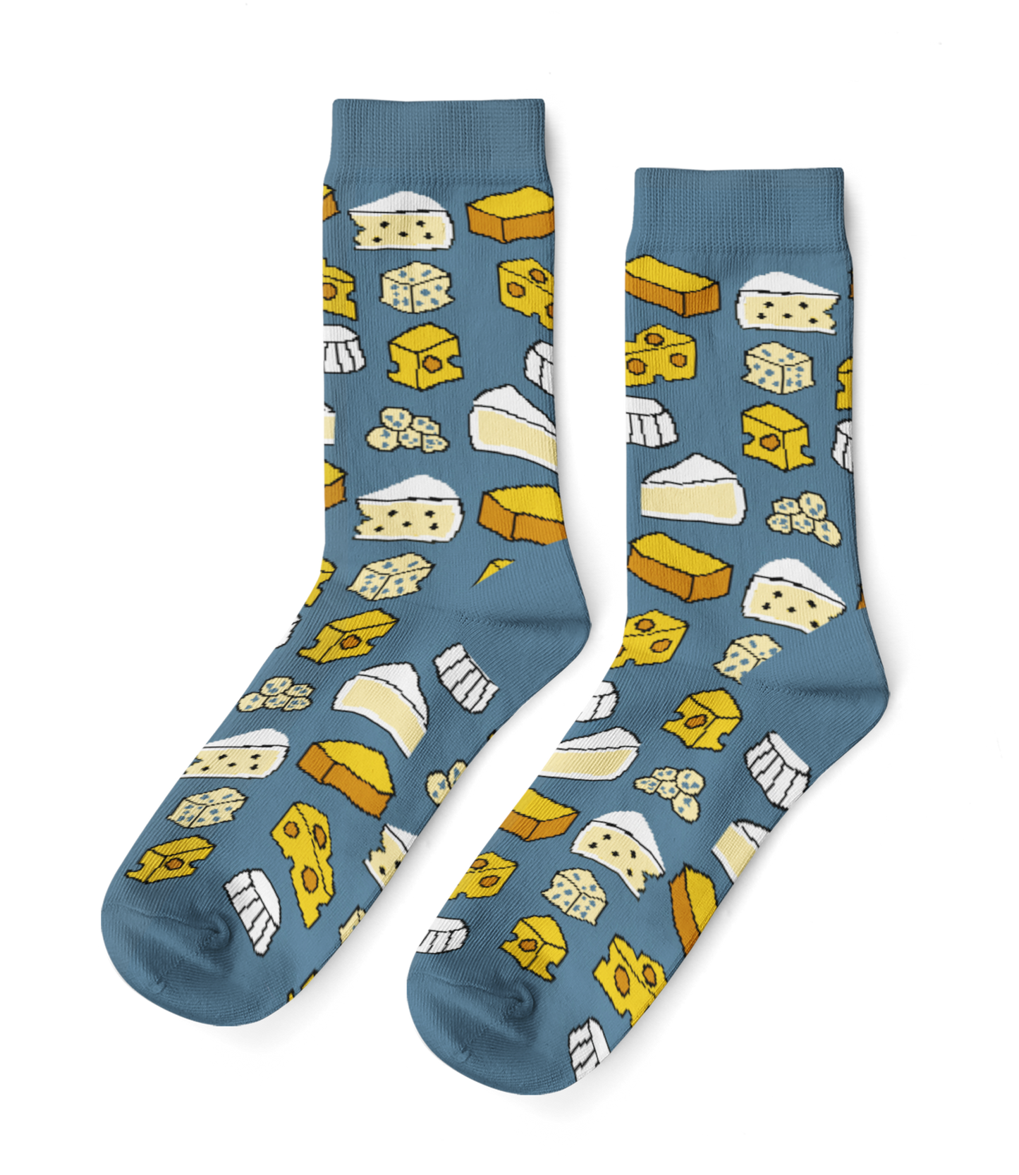 Cheese - Small Crew Socks