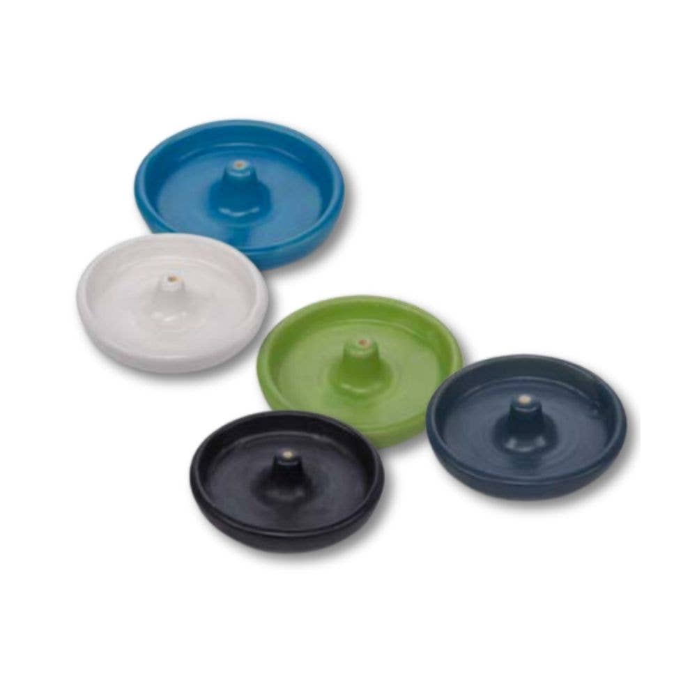 Ceramic Disc Incense Sticks Holder