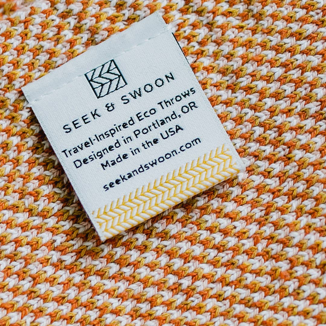 Zion Geometric Throw Blanket - Southwest