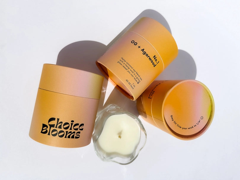 No. 1 OG + Agarwood Candle by Choice Blooms