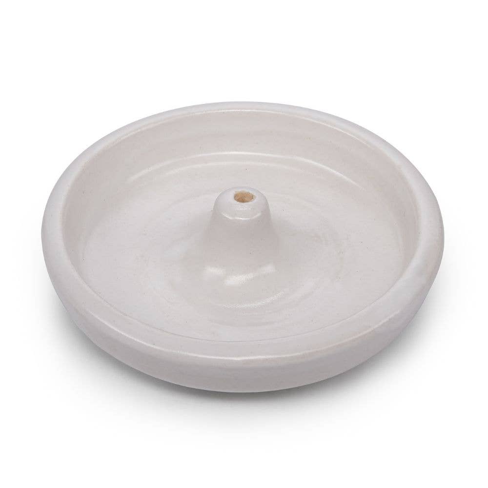 Ceramic Disc Incense Sticks Holder