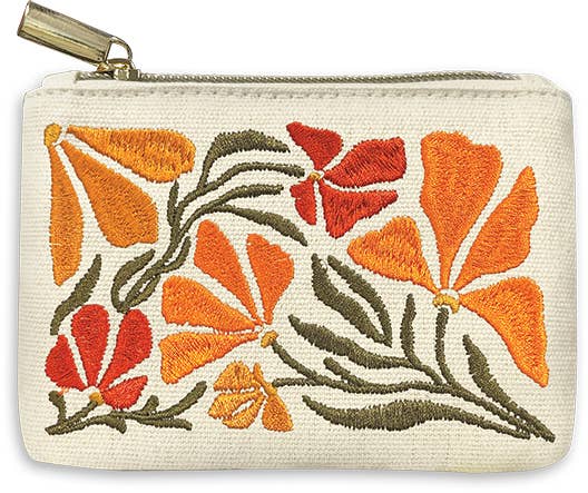 Flower Market Poppy Pouch