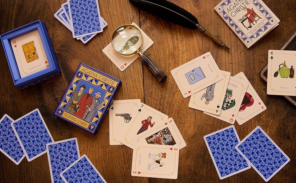 Agatha Christie Playing Cards