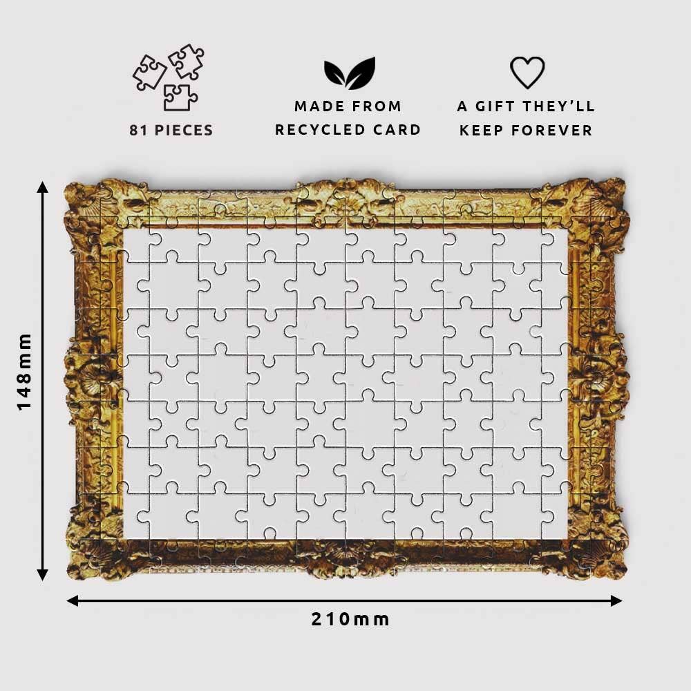 Framed Drawing Jigsaw Puzzle | Personalized Gift