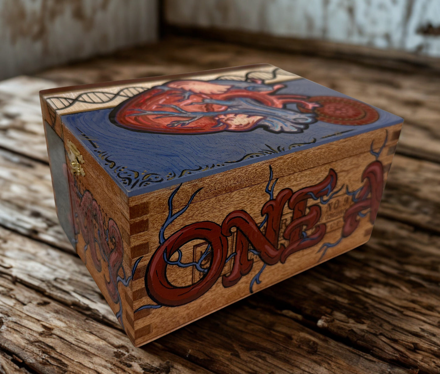 Painted Cigar Boxes by Ben Floeter