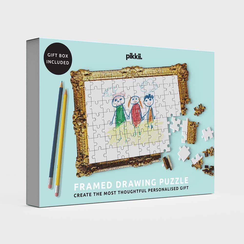 Framed Drawing Jigsaw Puzzle | Personalized Gift
