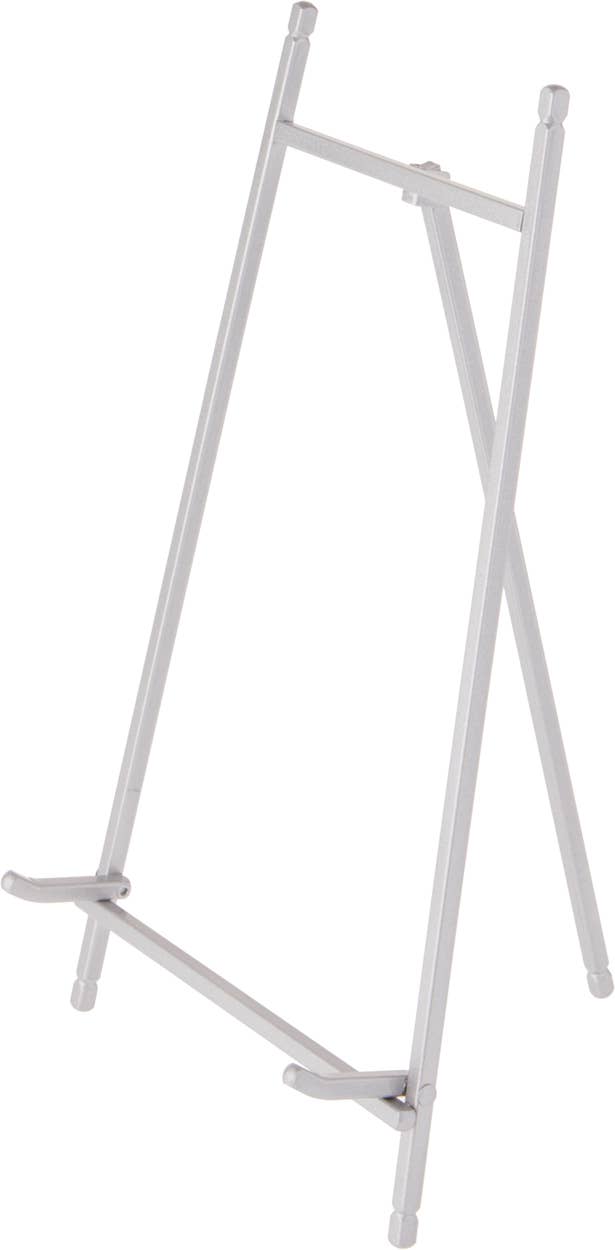 Bard's Satin Metal Easel, 12" H x 7" W x 7.75" D