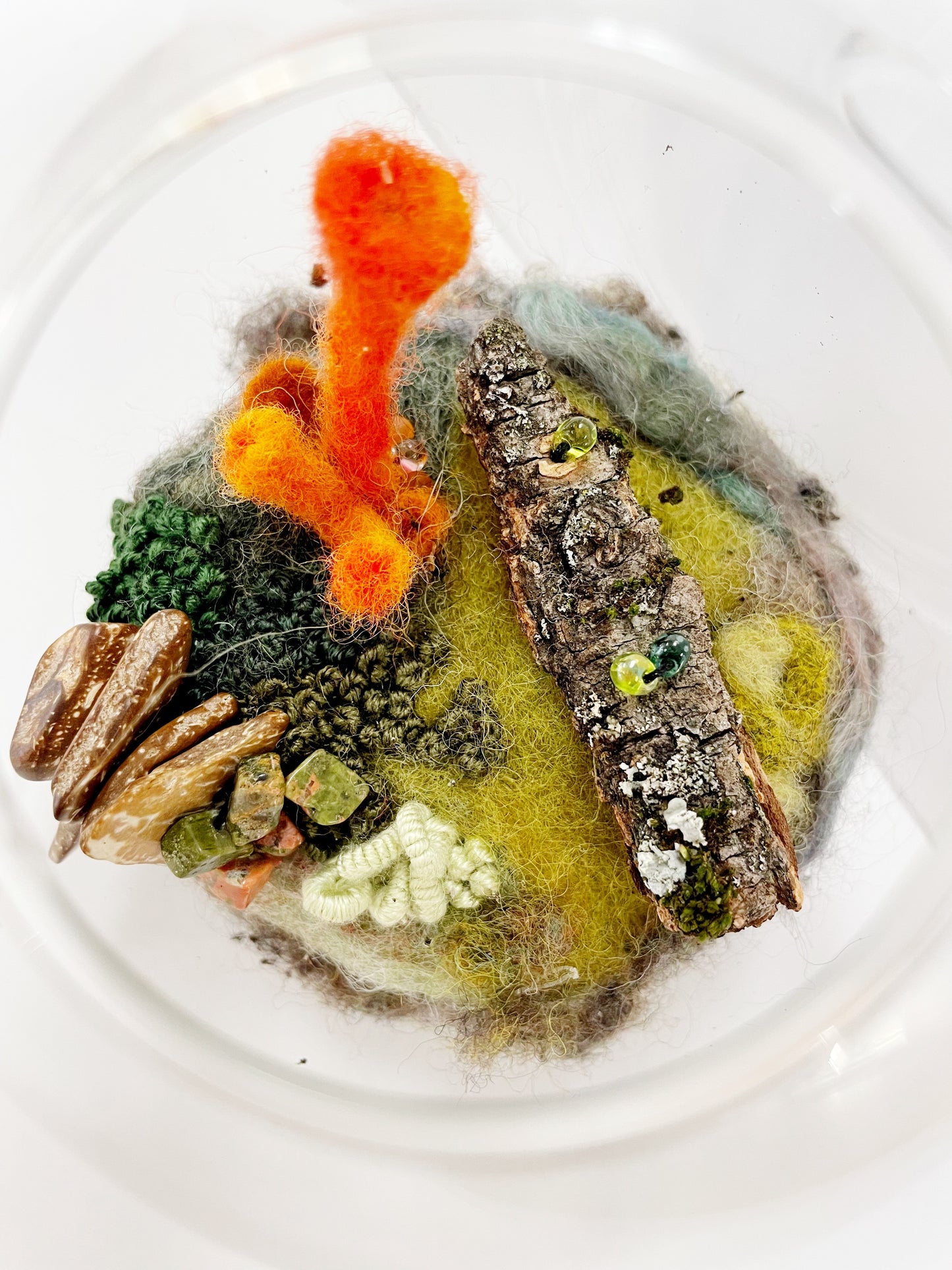 Wall Hanging Terrarium by Pillbug Designs