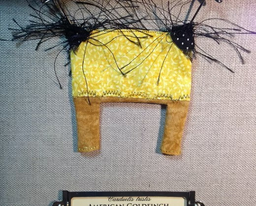 American Goldfinch Bird Pants by Pillbug Designs