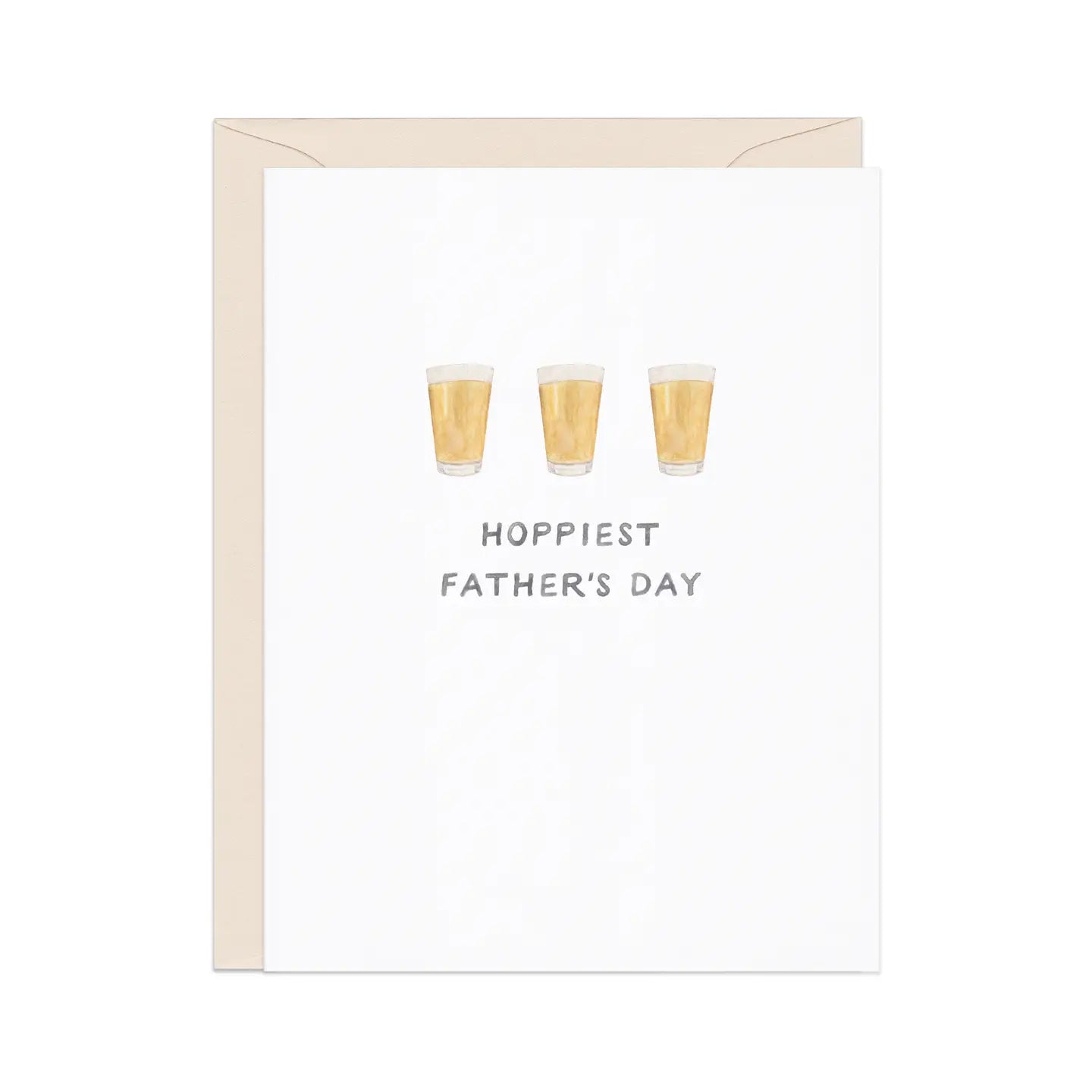Hoppiest Dad - Beer Pun Father's Day Card
