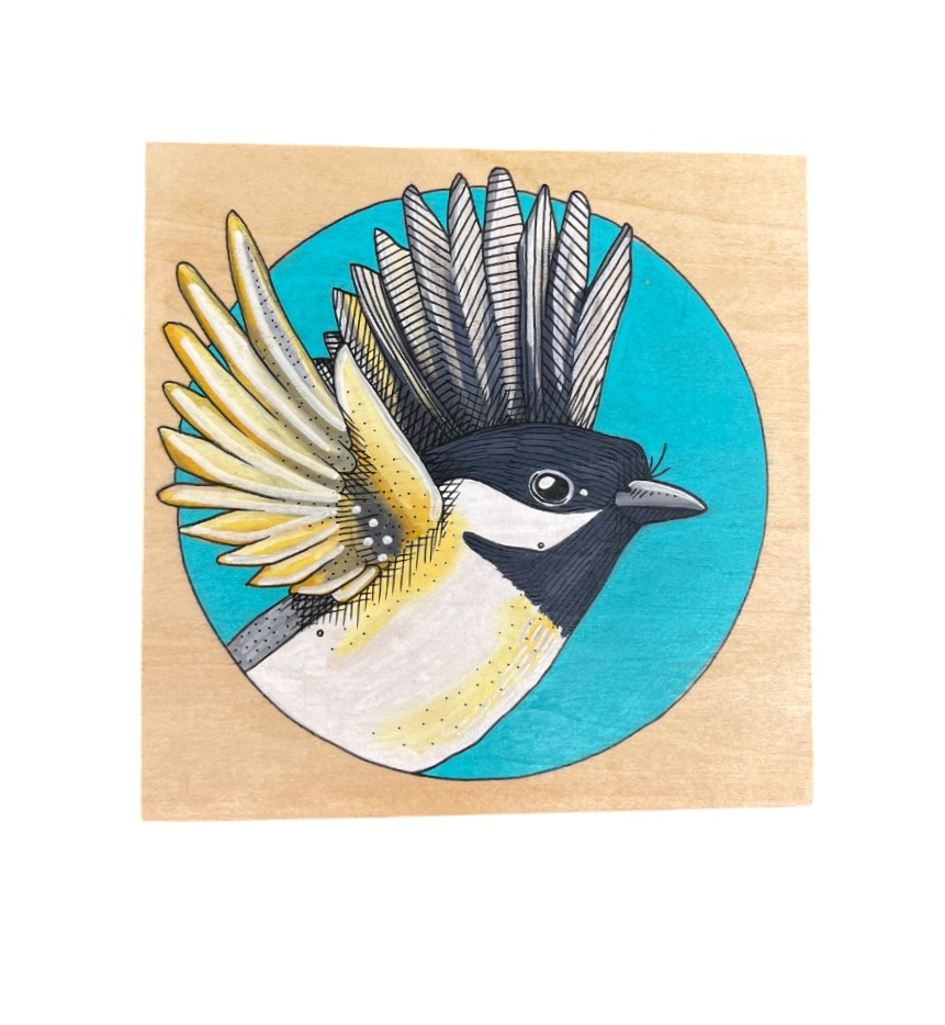 Chickadee Bird by Steph Davies