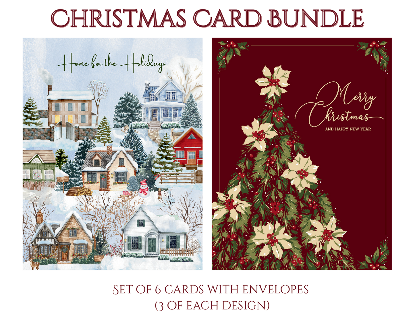 #2 Christmas Greeting Card Bundle