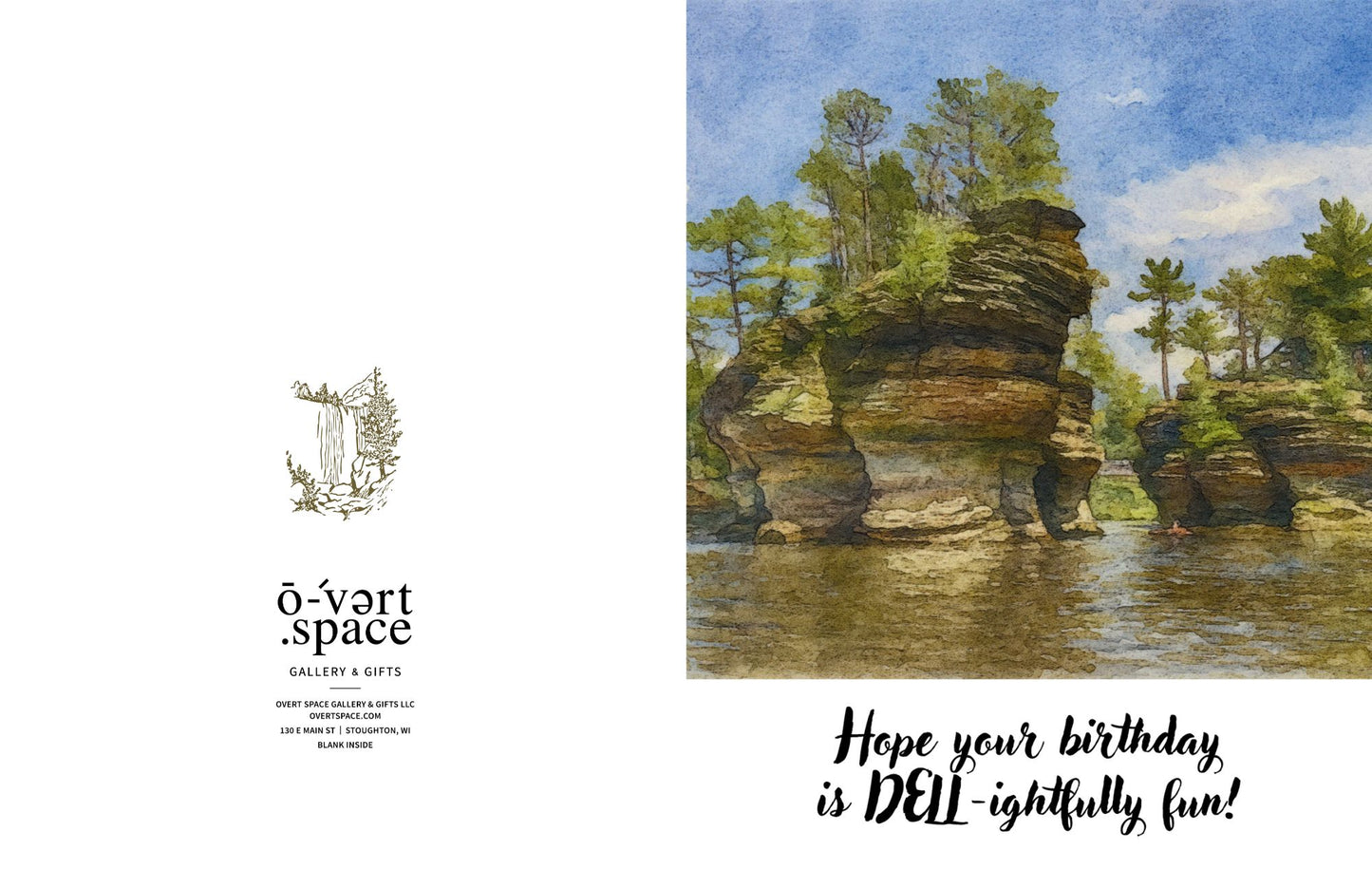 Dell-ightfully Fun Birthday Greeting Card