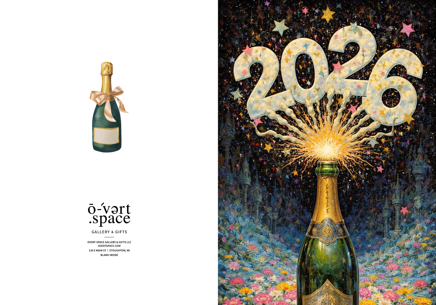 Fireworks New Year 2026 (5x7) Greeting Card