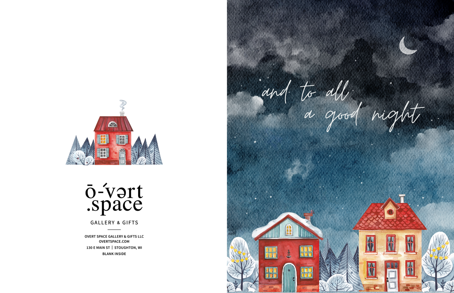 Good Night Greeting Card