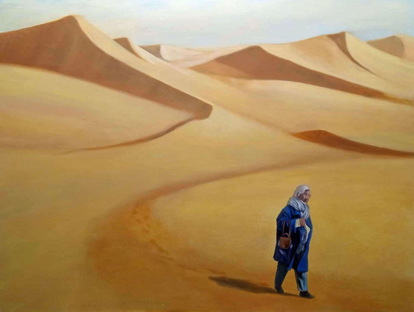Sands of Time, 18" x 24", Oil on canvas by Sue Herring