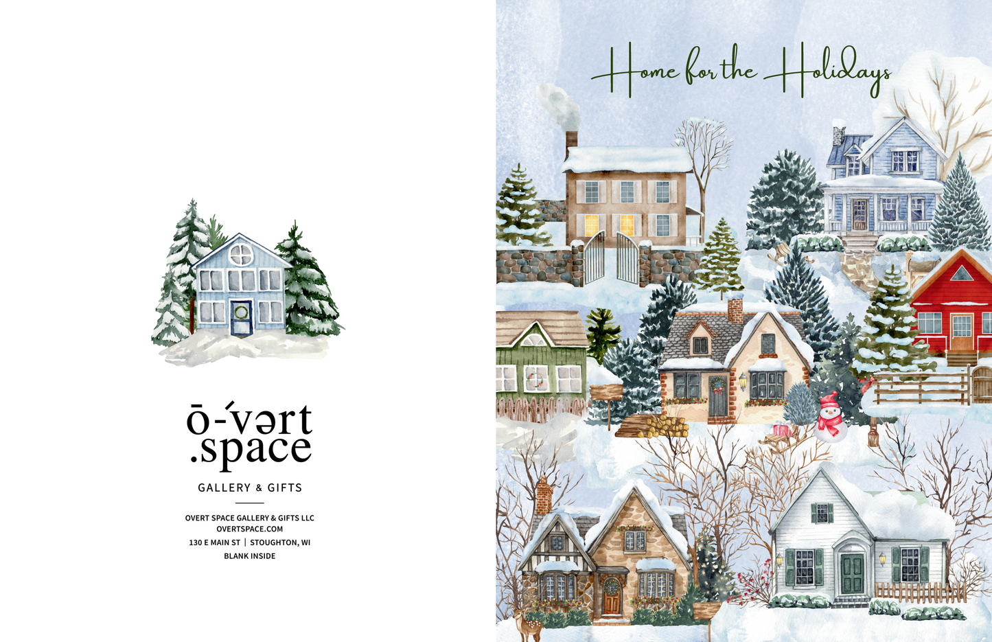 Home for the Holidays Greeting Card