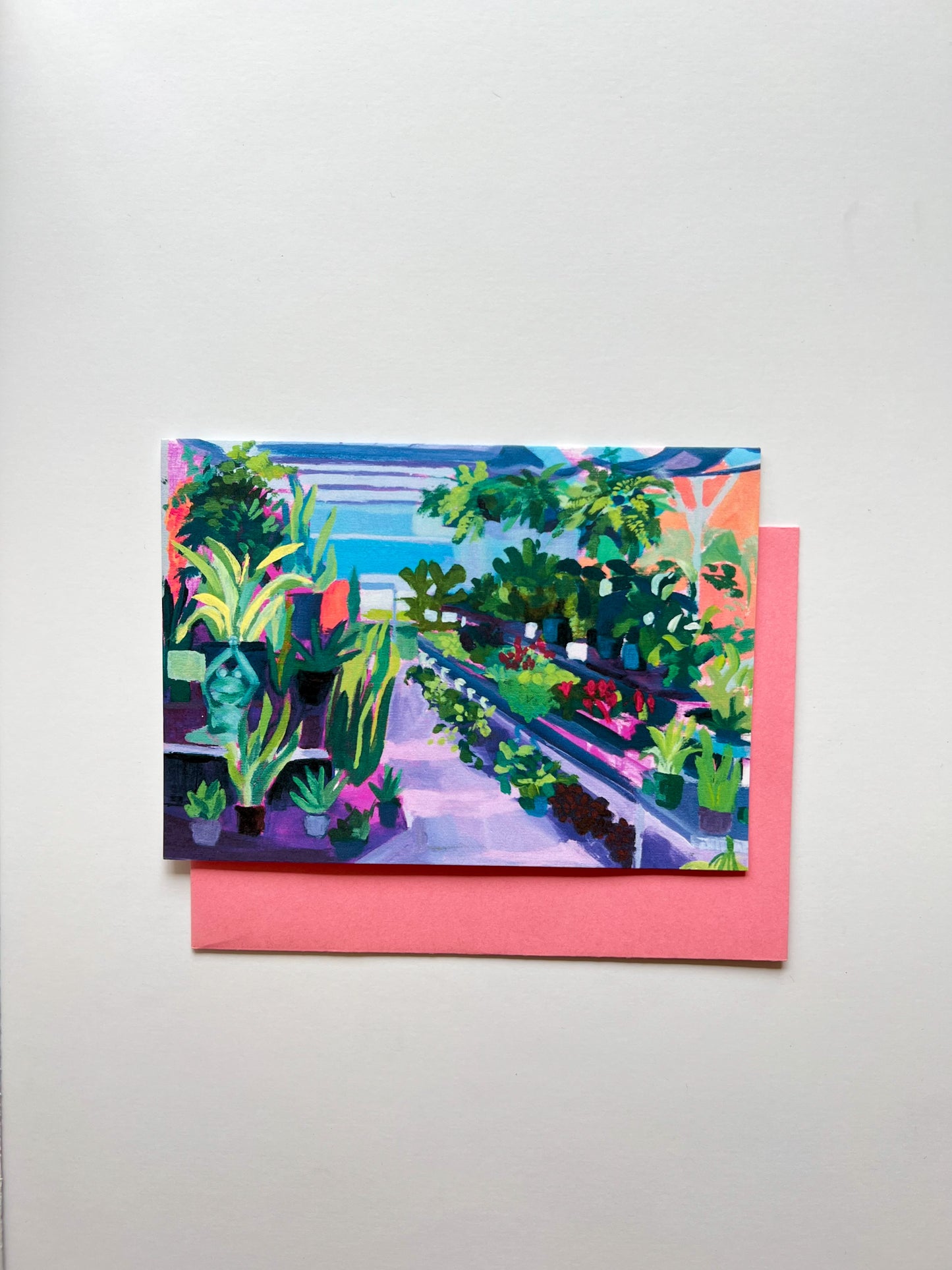 Greenhouse Moment Art Card
