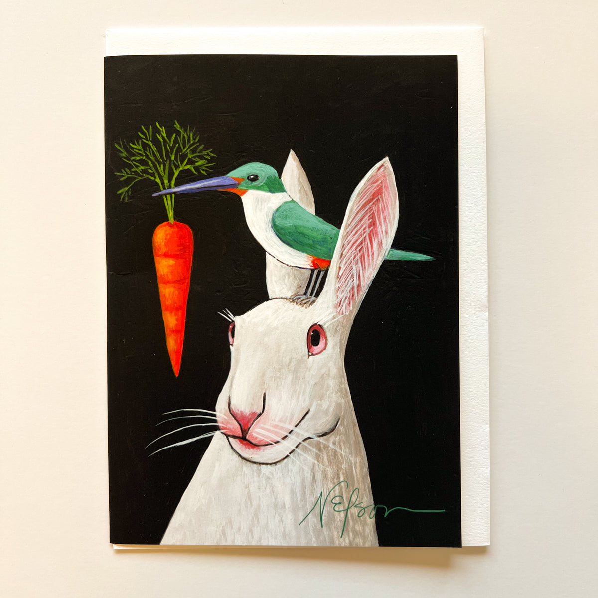 Bunny Fisher Art Card
