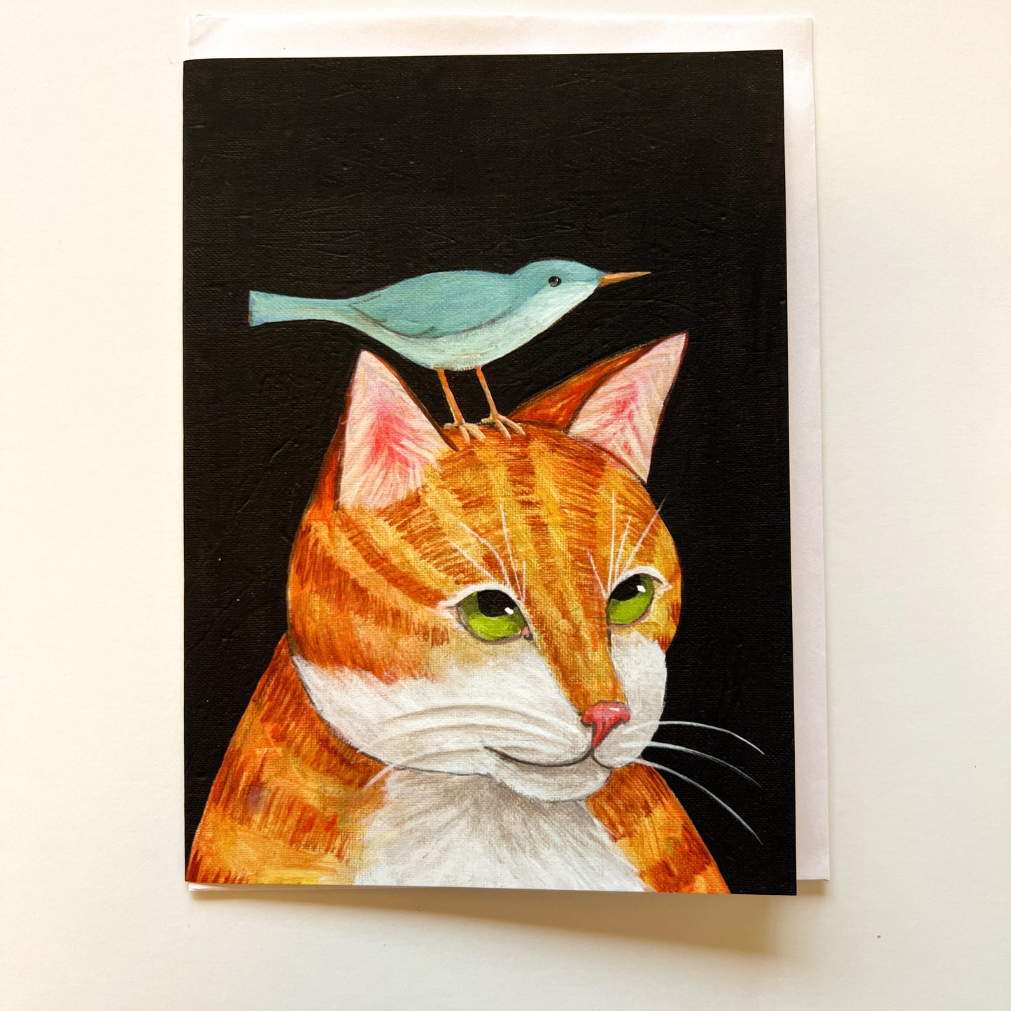 Bird Brain Art Card