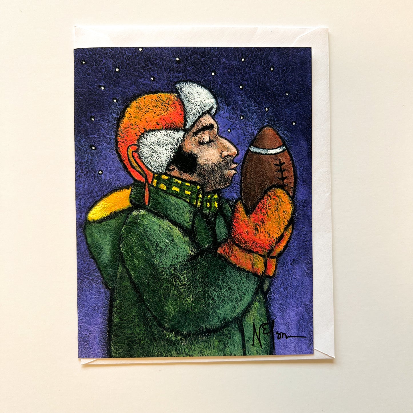 Number One Fan Art Card