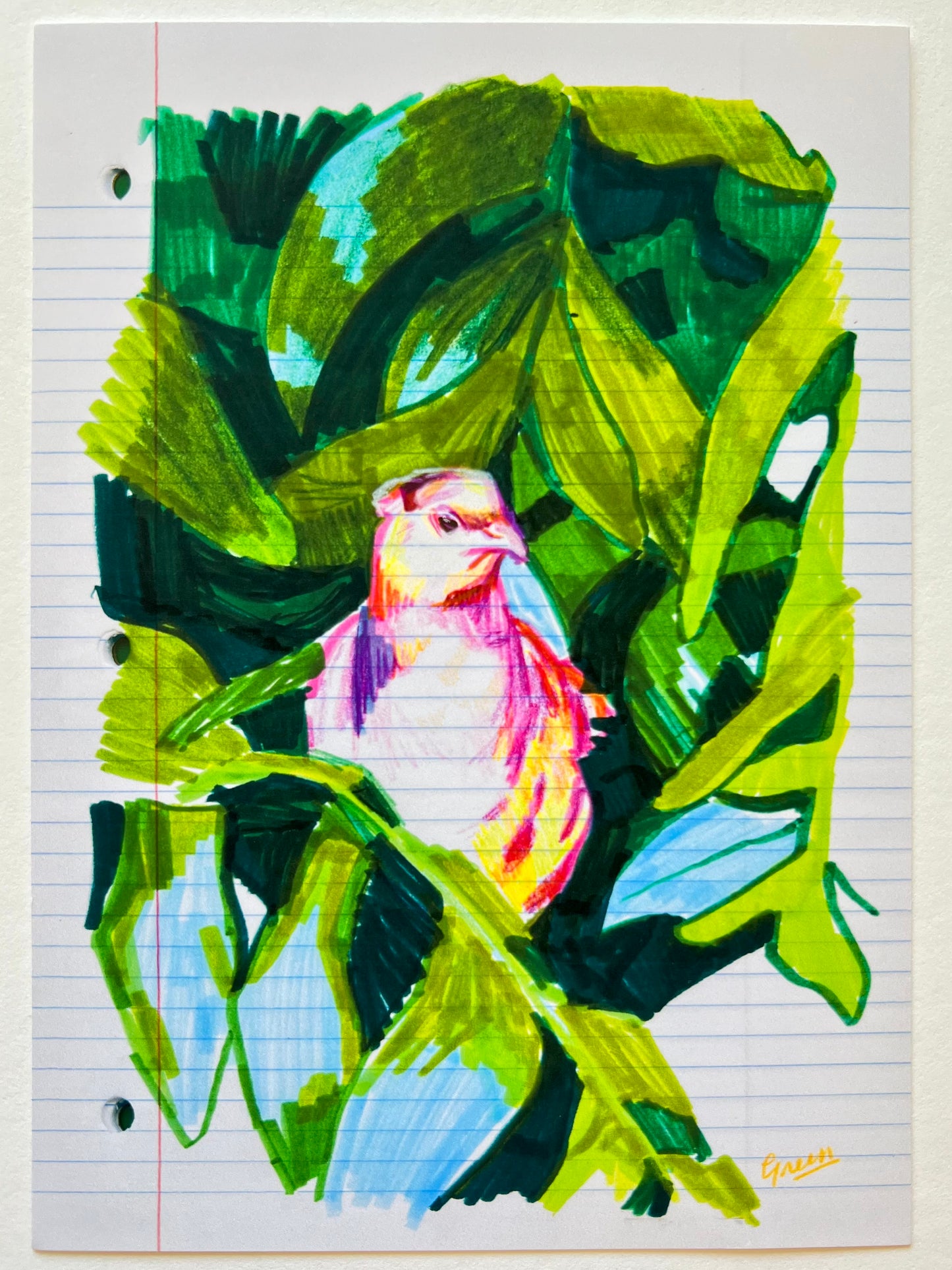 Quail Mini Print
