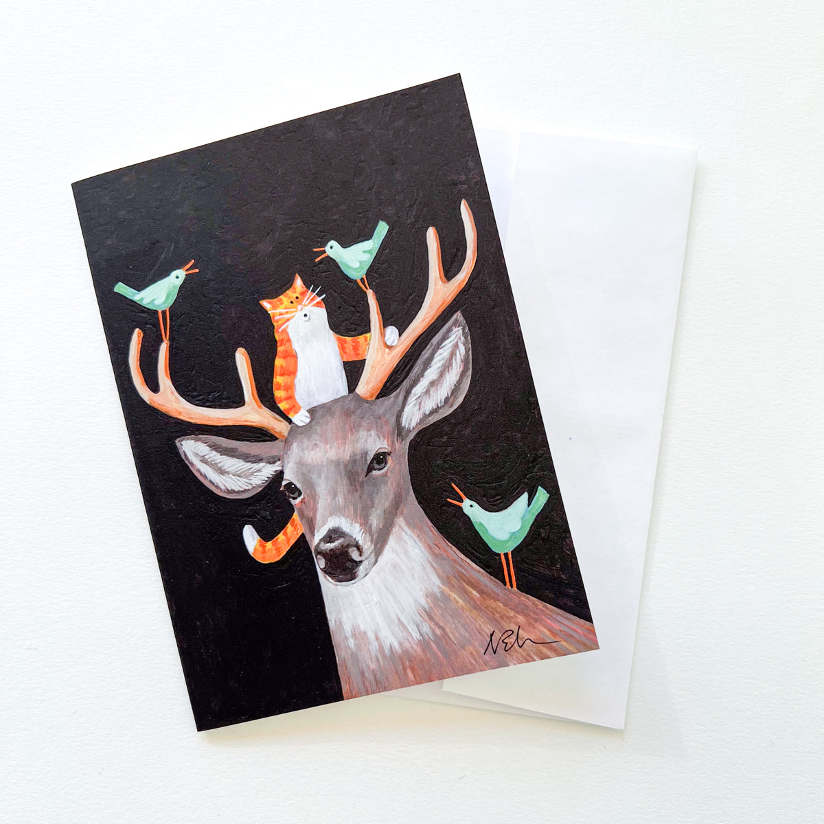 Call of the Ginger Art Card