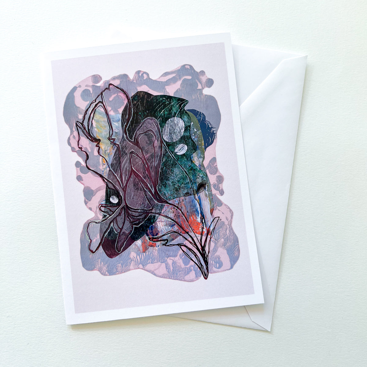 Coming Back - Greeting Card by Nastia Craig