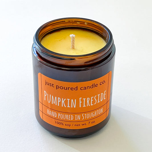 Pumpkin Fireside Candle