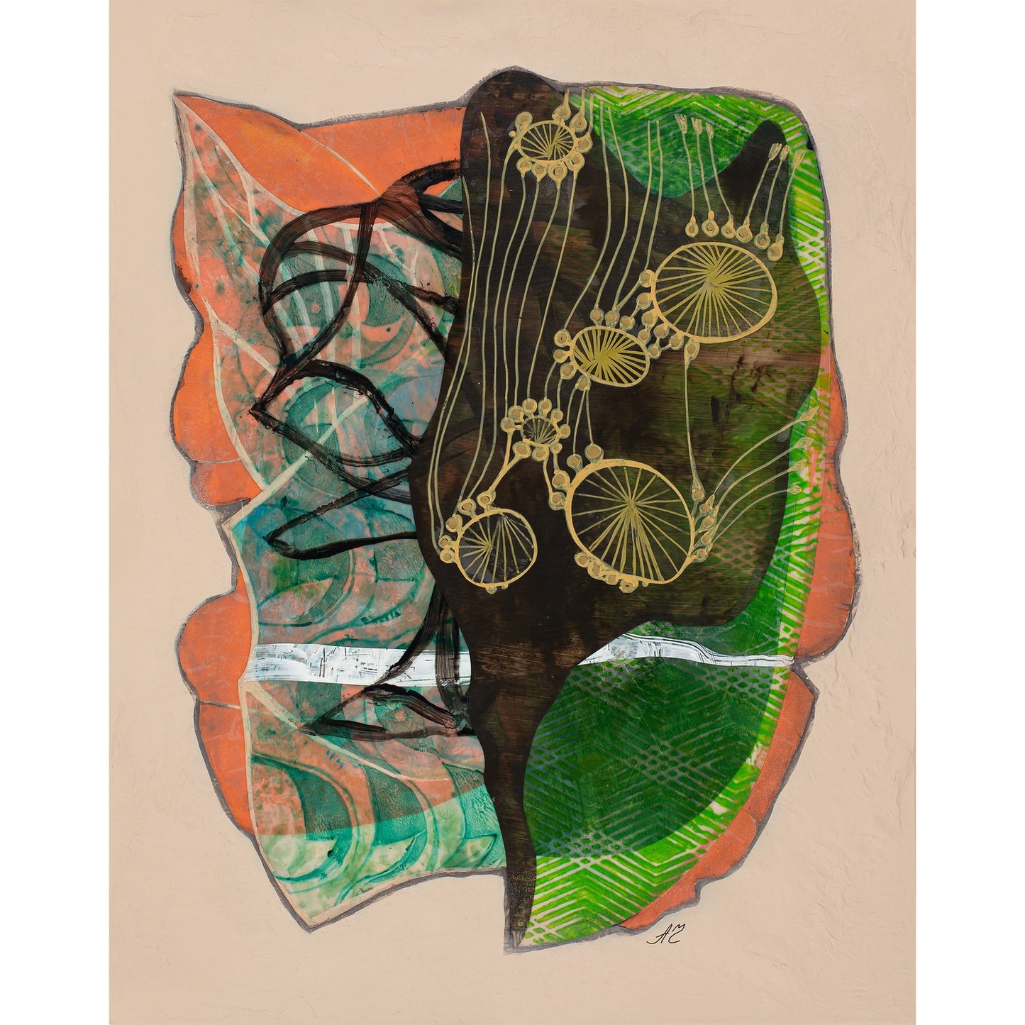 In Between Two Worlds Print by Nastia Craig