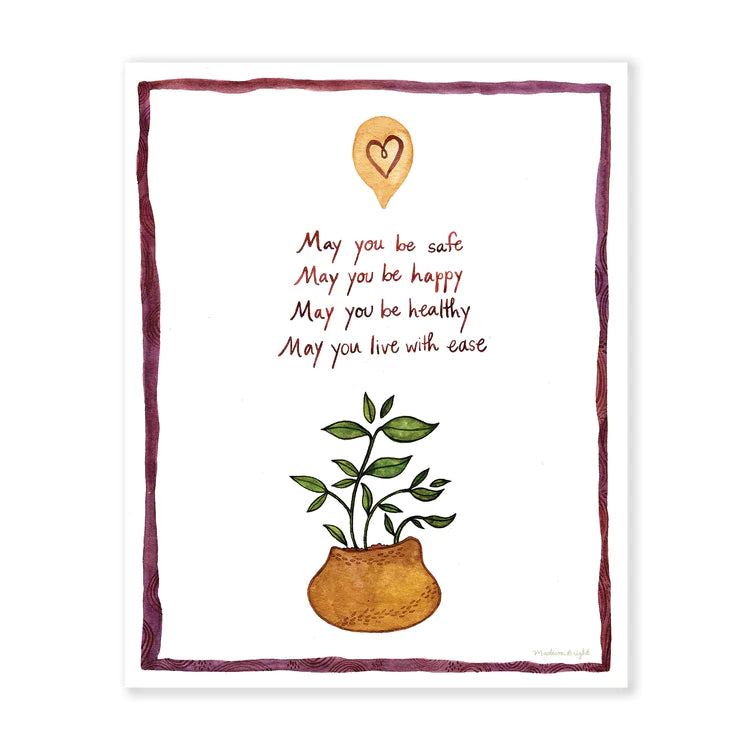 Lovingkindness Houseplant Art Print