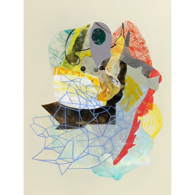 Fluorescent Frostbite Print by Nastia Craig