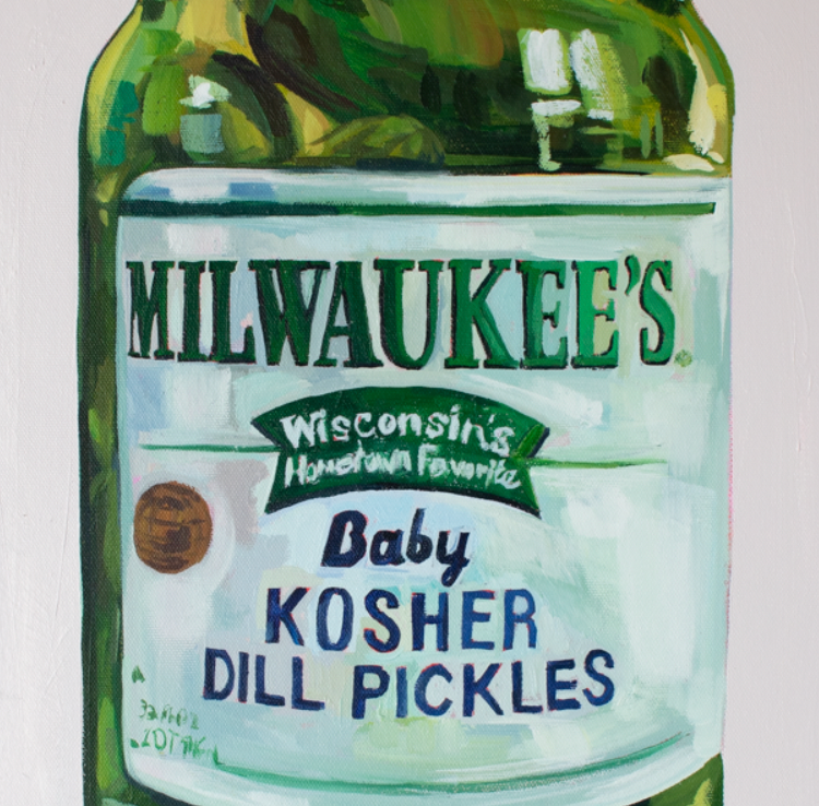 Baby Dill Pickle Jar
