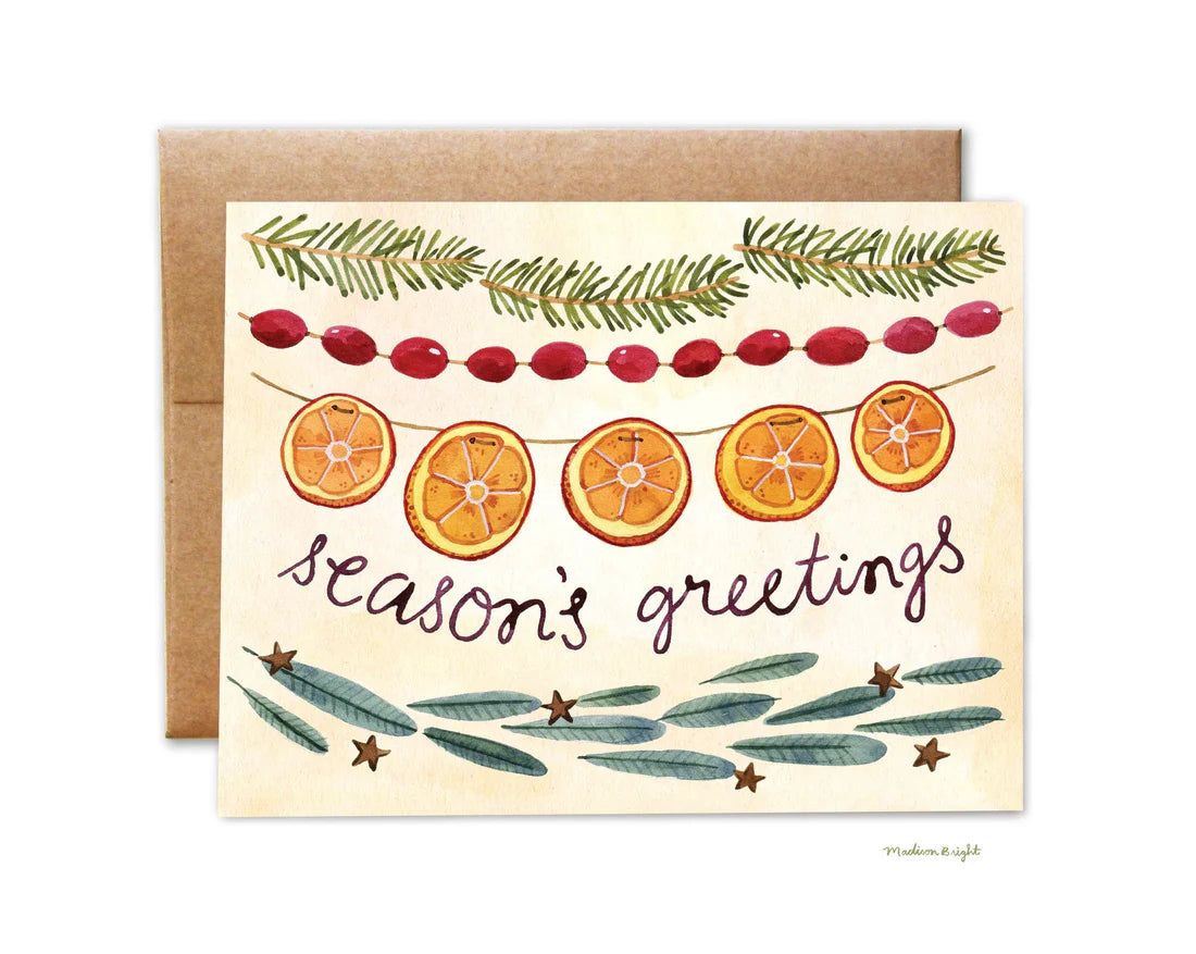 Season's Greetings Greeting Card