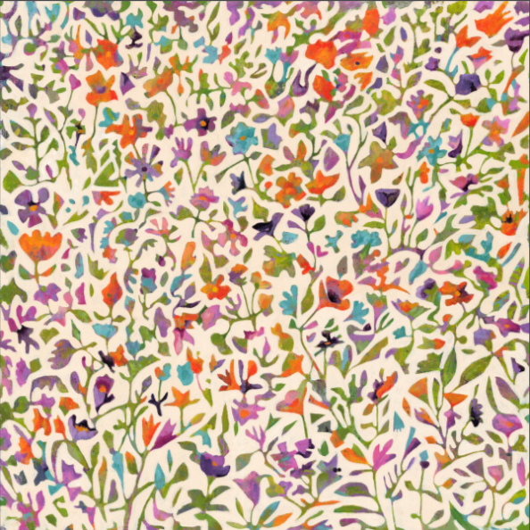 Spring Potpourri Art Print by Janet Nelson