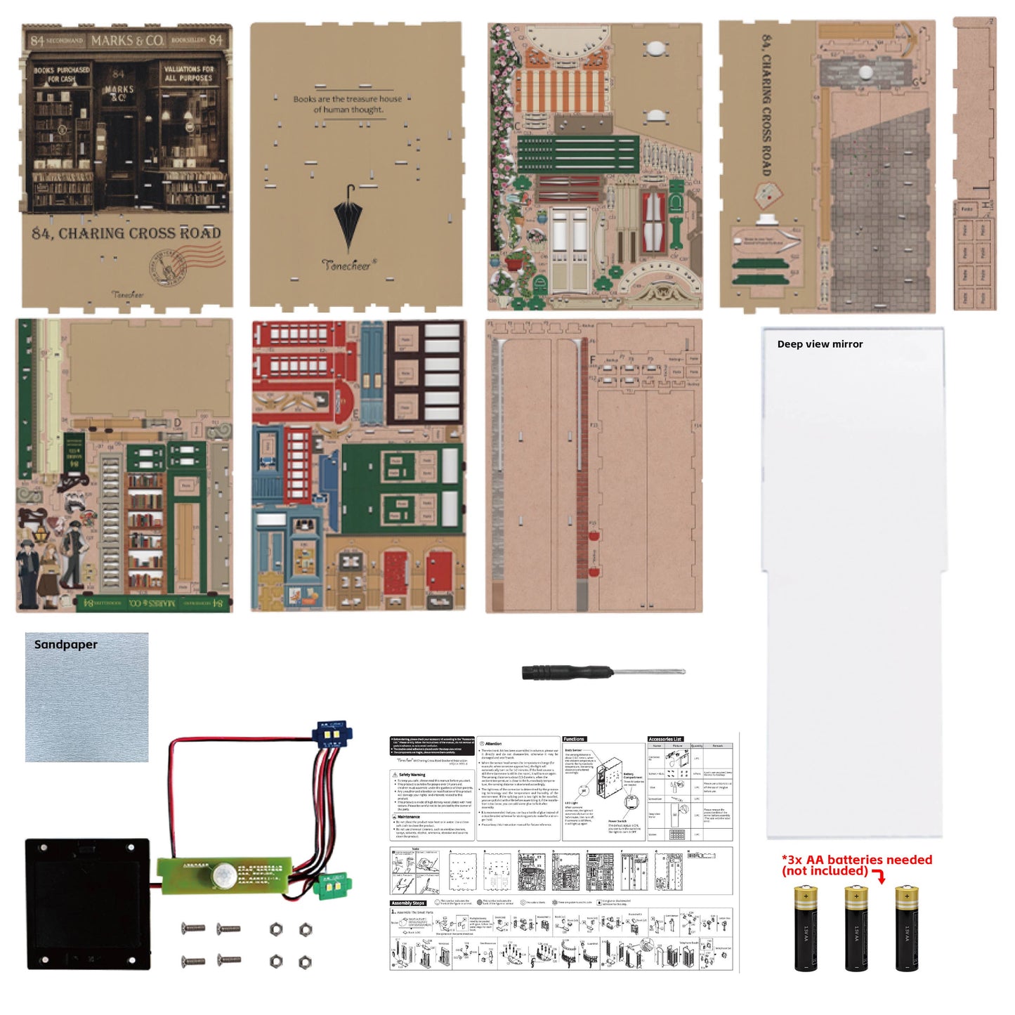 84 Charing Cross Road- DIY Book Nook Kit