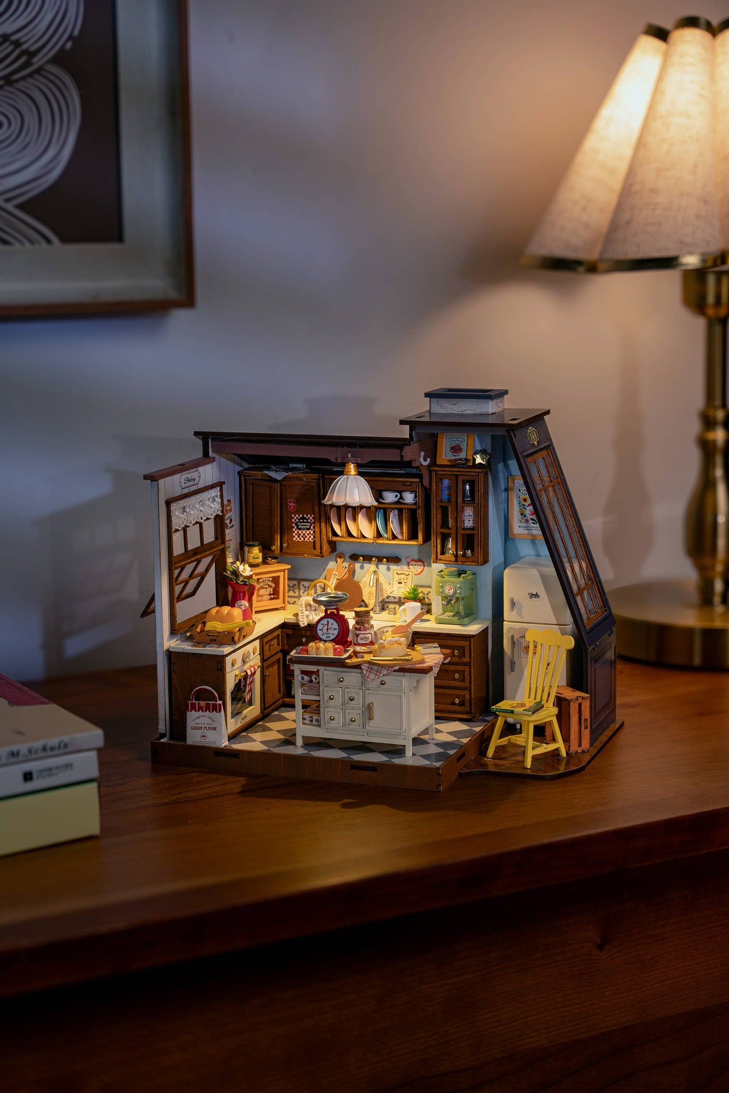 Baking Kitchen- DIY Miniature House Kit