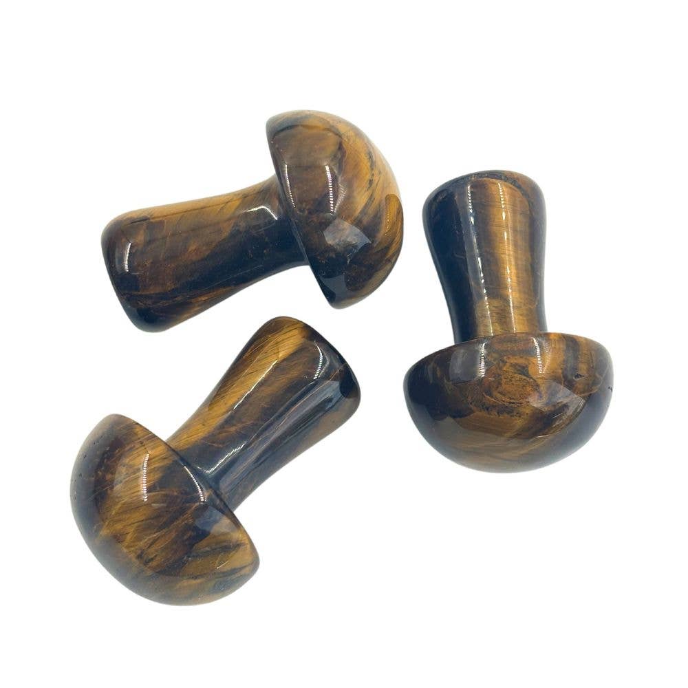 Tiger's Eye - Large Mushroom