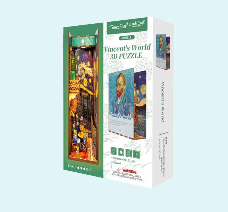 Vincent's World- DIY Book Nook Kit